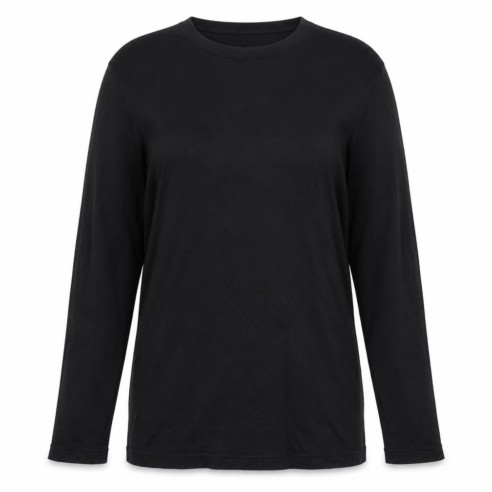 Peter Storm Black Unisex Long Sleeve T-Shirt M Casual