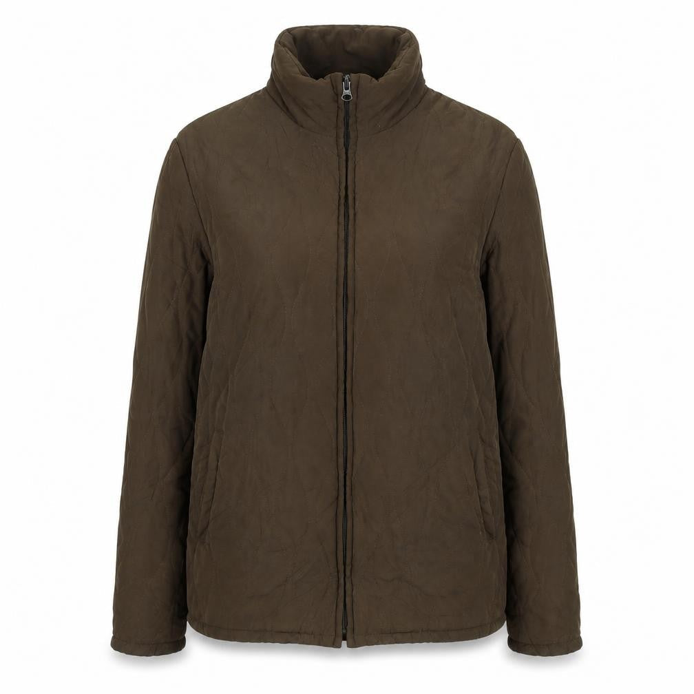 Jack Murphy Women's Brown Quilted Jacket Size 12 Outdoor