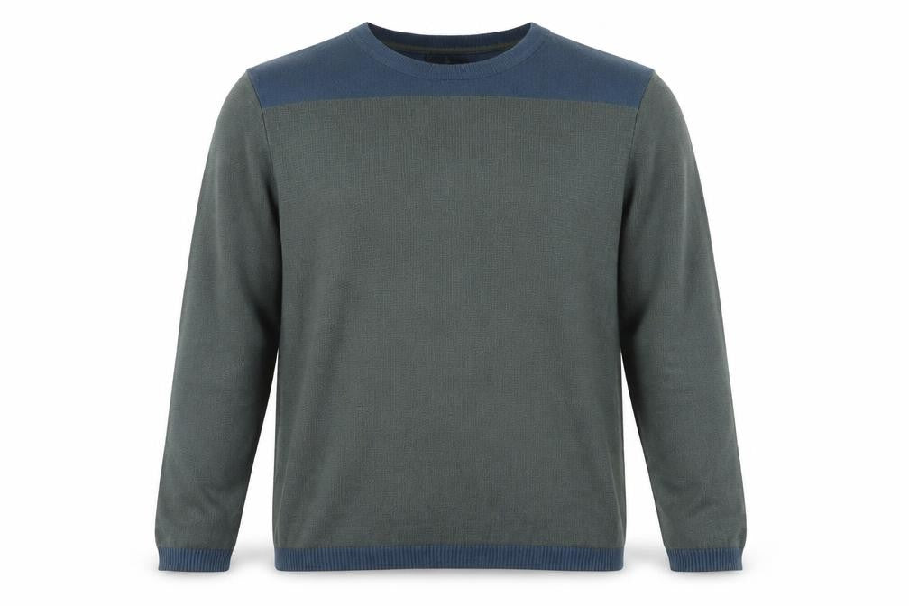 Steel & Jelly Men's Green Pullover Jumper M
