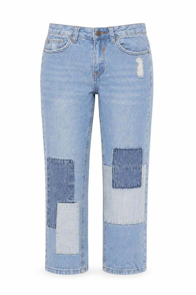New Look Women's Blue Straight Jeans Size 6