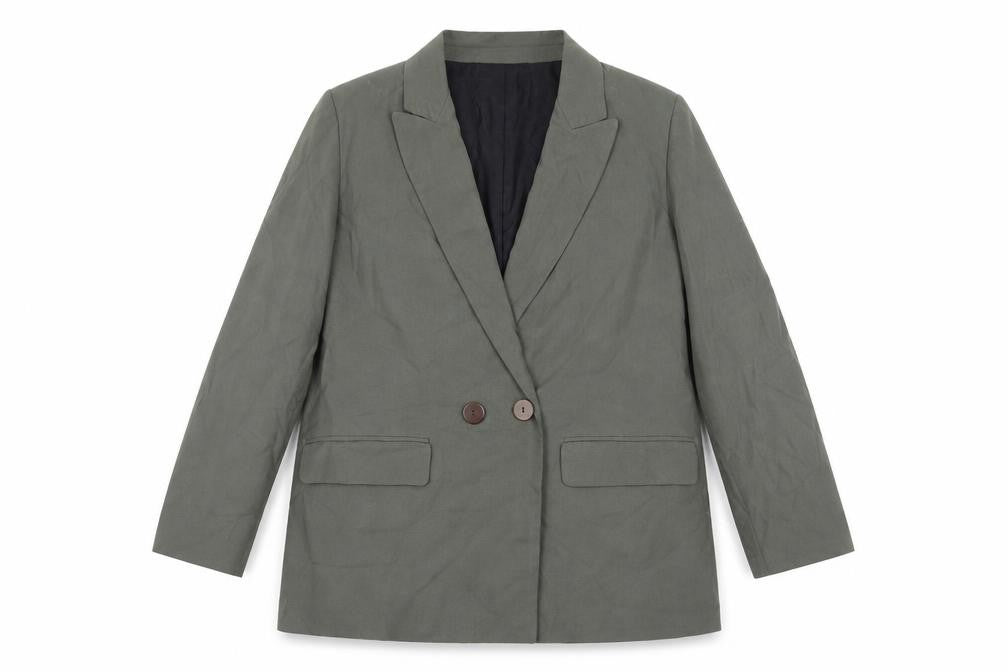 Zara Women's Green Blazer Size 14