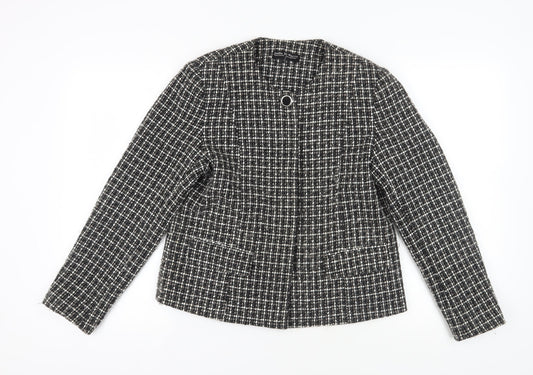 Joella Di Marco Women's Black Bouclé Suit Jacket, Size M