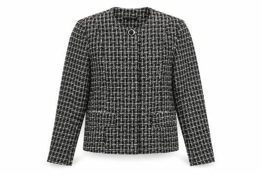 Joella Di Marco Women's Black Bouclé Suit Jacket, Size M