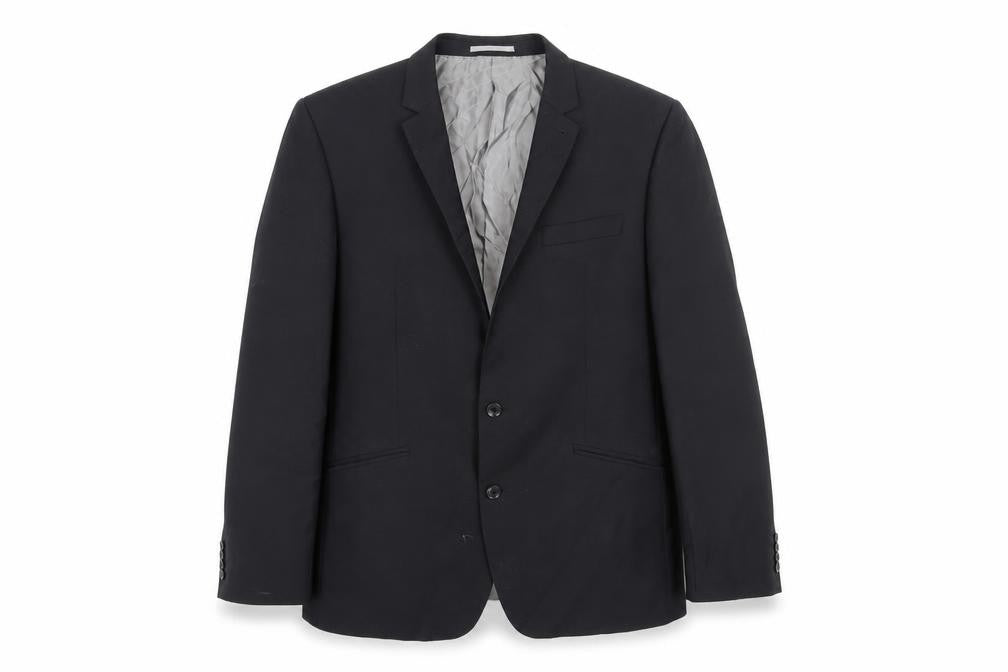 Next Men's Black Long Blazer, Size 42L, Formal Wear