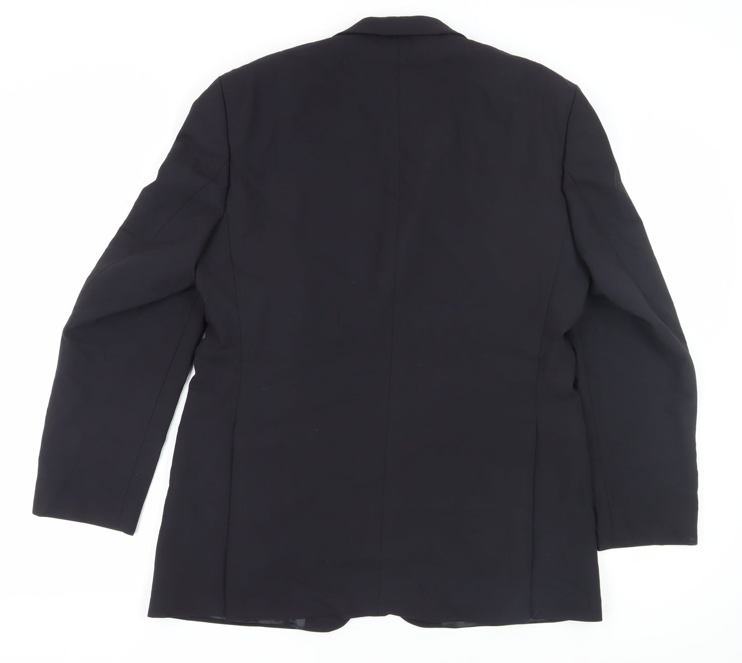 BHS Men's Navy Blazer, Regular Fit, Size 40R, Formal Wear