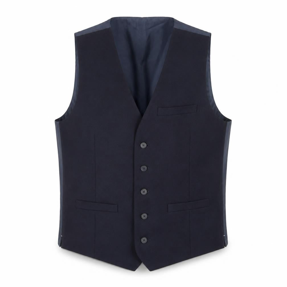 Marks & Spencer Men's Blue Waistcoat Size 41-43 Formal