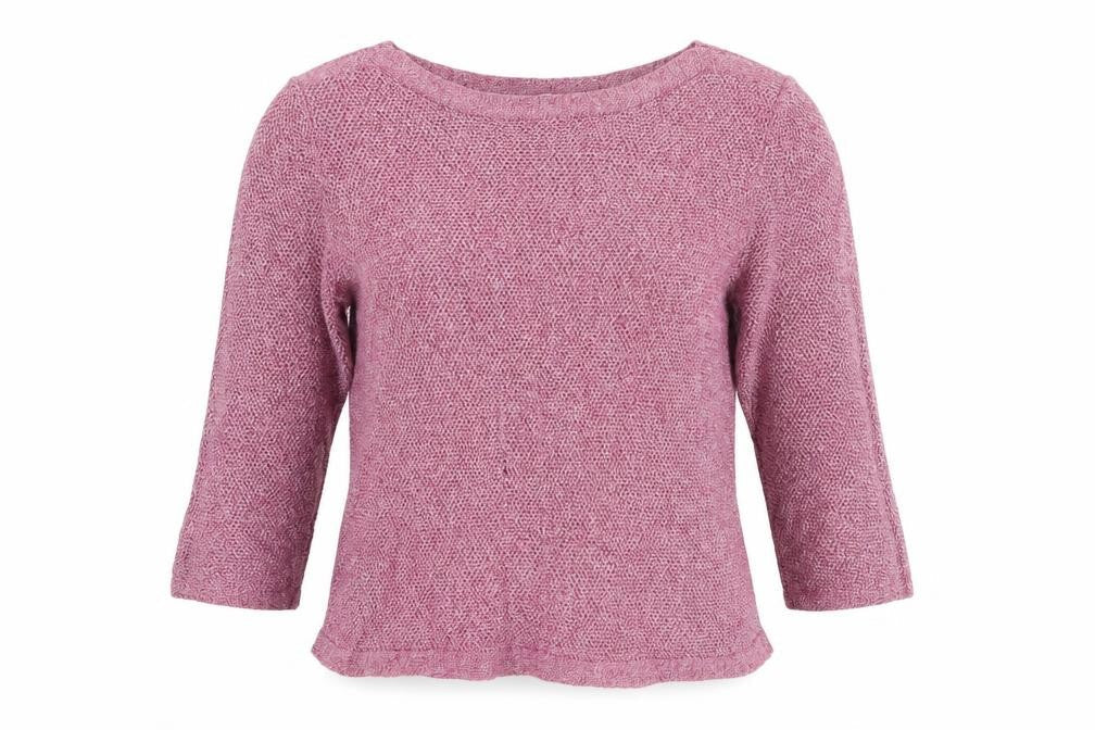Peter Hahn Women's Pink Cotton Pullover Jumper, Size 10