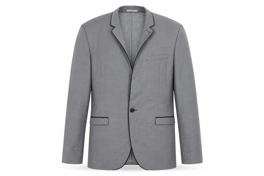Next Men's Grey 42R Regular Fit Blazer Smart Formal