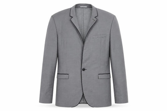 Next Men's Grey 42R Regular Fit Blazer Smart Formal