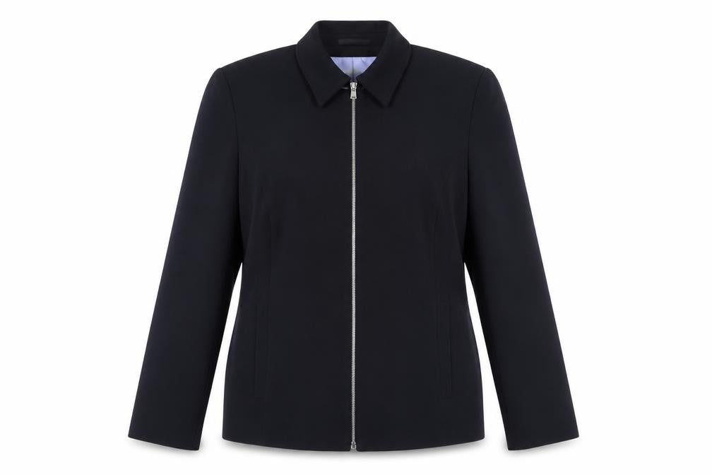 Minuet Women's Black Wool Suit Jacket Size 16