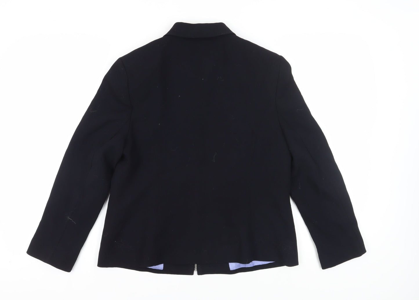 Minuet Women's Black Wool Suit Jacket Size 16