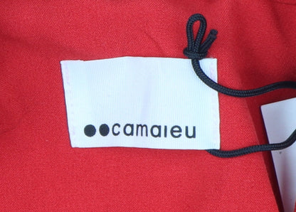 Close-up detail of Camaieu Women's Red Blazer -, size 12, Business Wear