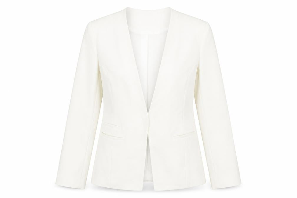 Wallis Women's Ivory Long Sleeve Blazer