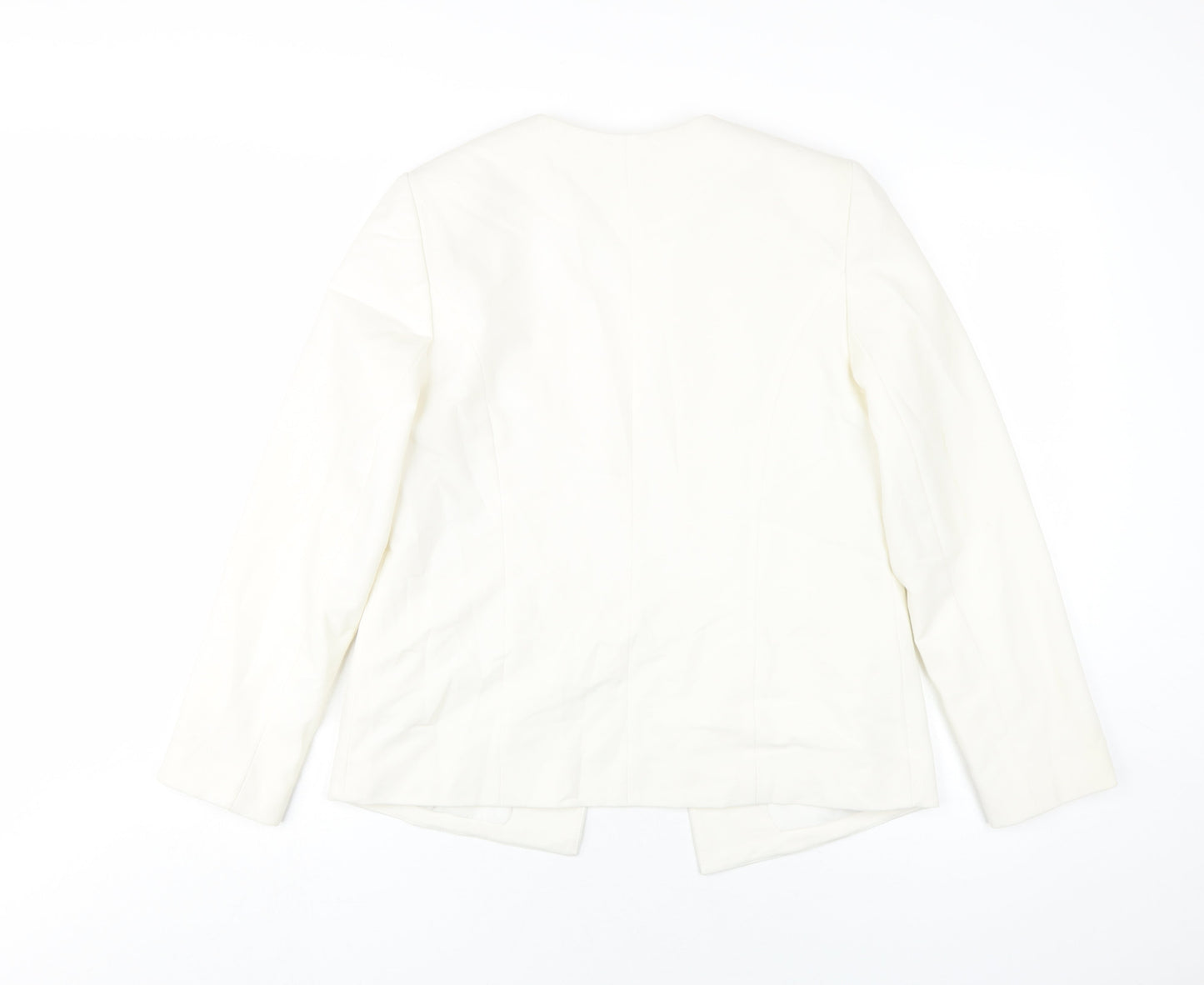 Wallis Women's Ivory Long Sleeve Blazer