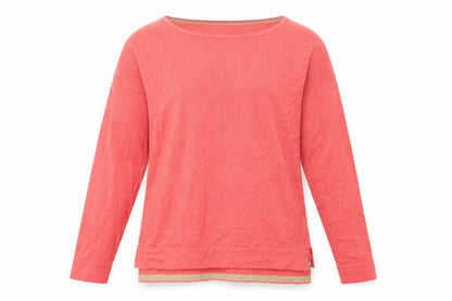 White Stuff Women's Pink Boat Neck Jumper Size 10