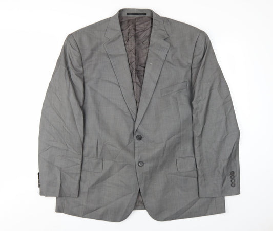 Marks and Spencer Men's Grey 46 Short Suit Jacket