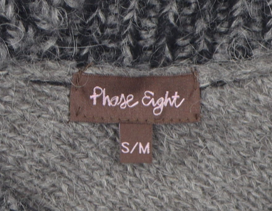 Phase Eight Women's Grey Cape Jumper S/M