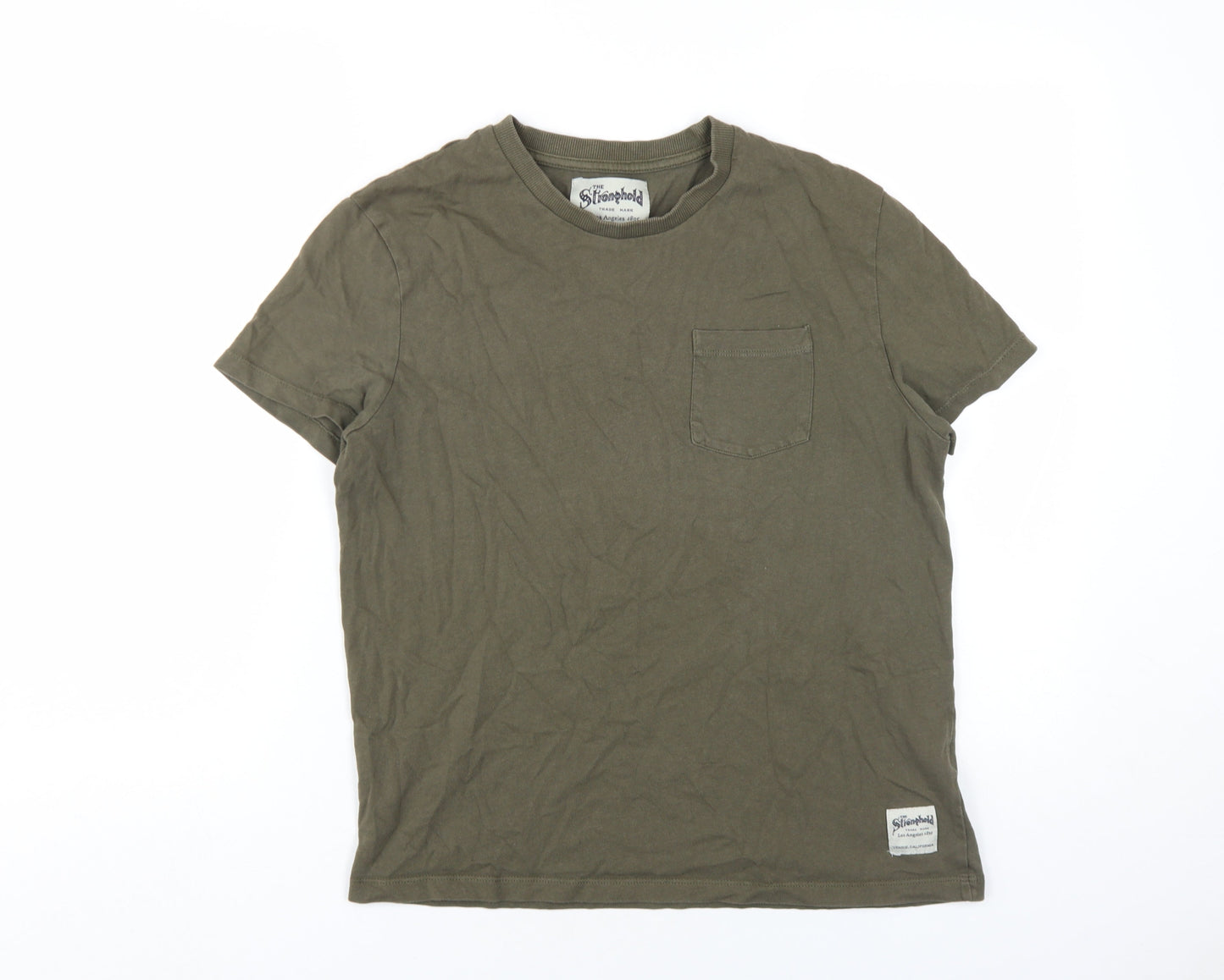 The Stronghold Men's XS Green Crew Neck T-Shirt