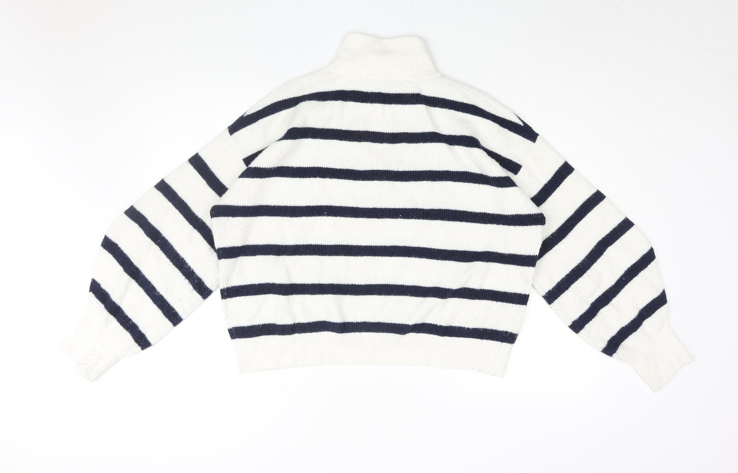 French Connection Women's L Multicolour Striped Pullover Jumper