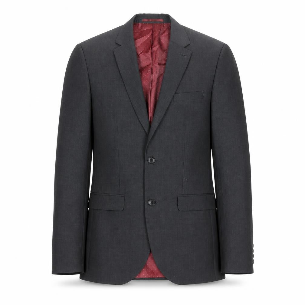 Next Men's Black Suit Jacket 36L Regular Fit