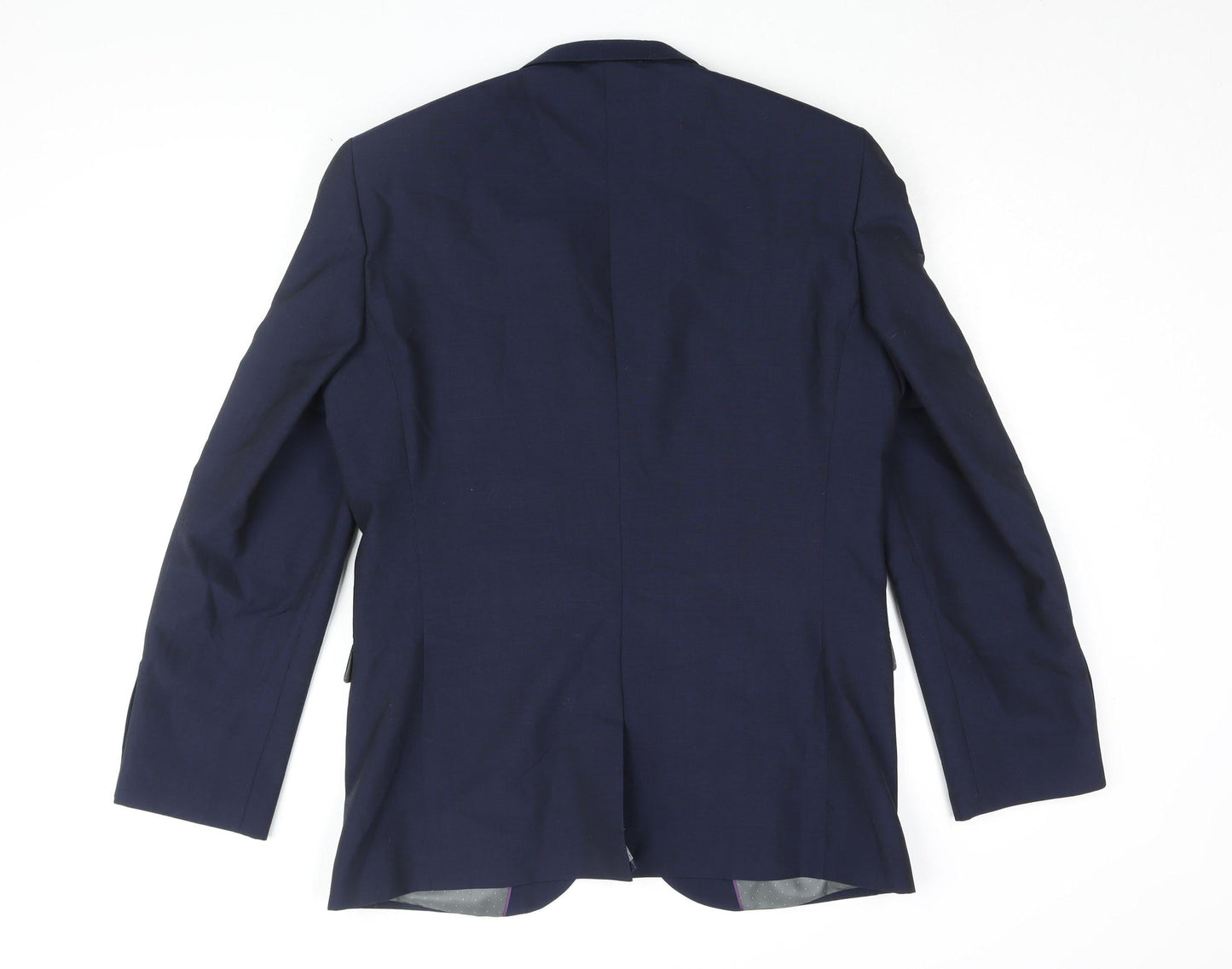 Next Men's Blue Blazer, Size 40, Single-Breasted
