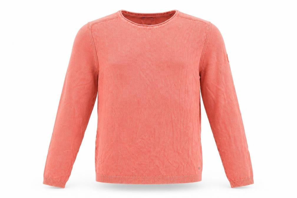 Engbers Men's Pink Crew Neck Pullover Jumper - L