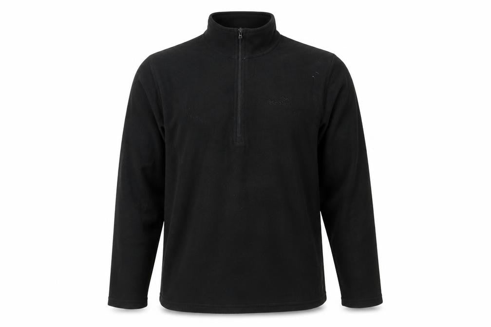 Peter Storm Men's Black 1/2 Zip Sweatshirt, M, Outdoor