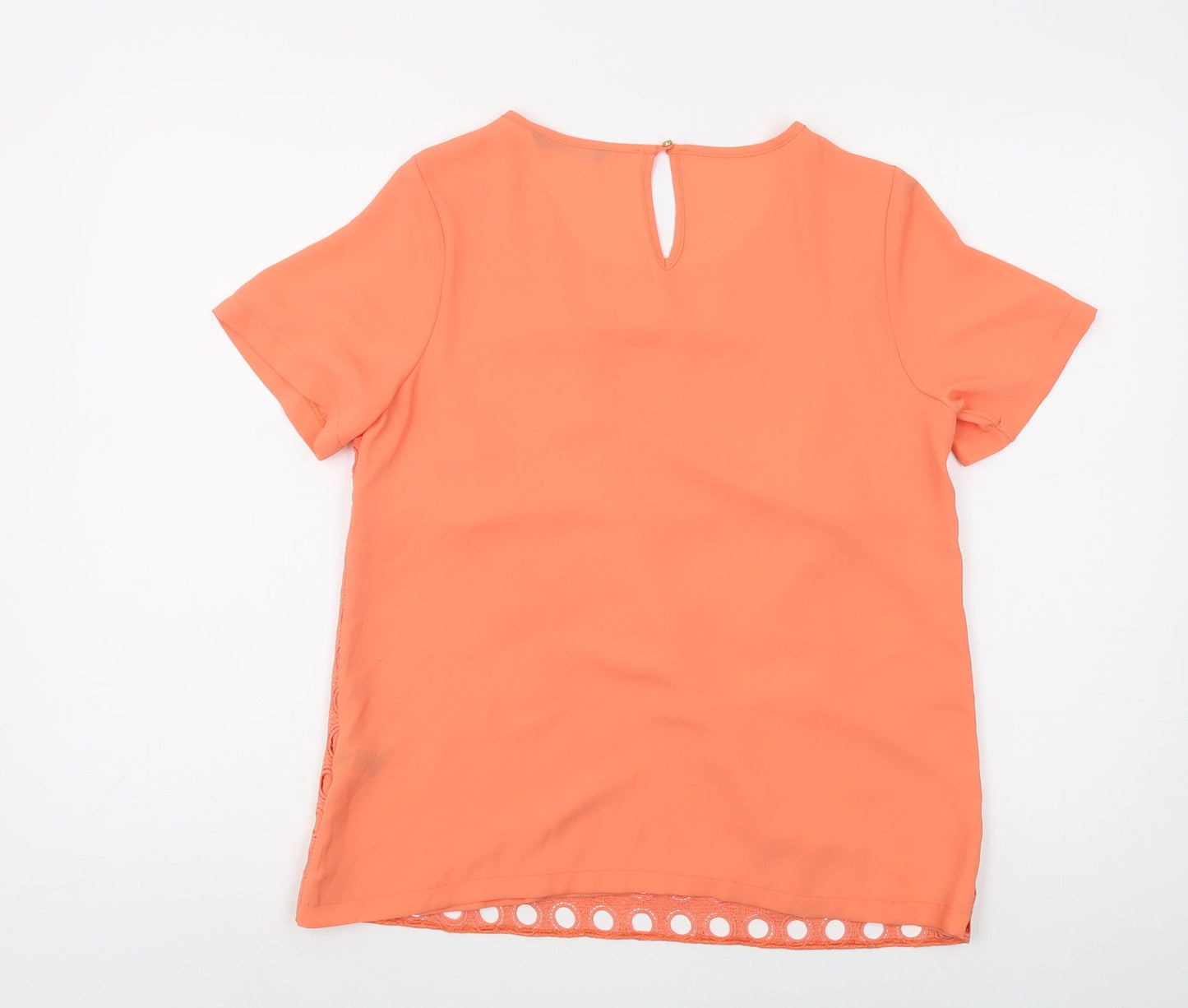 Marks and Spencer Women's Orange Blouse Size 10
