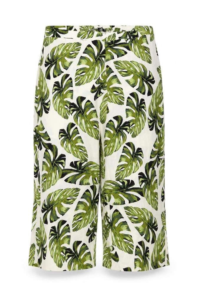 Boohoo Women's Multicolour Floral Cropped Trousers