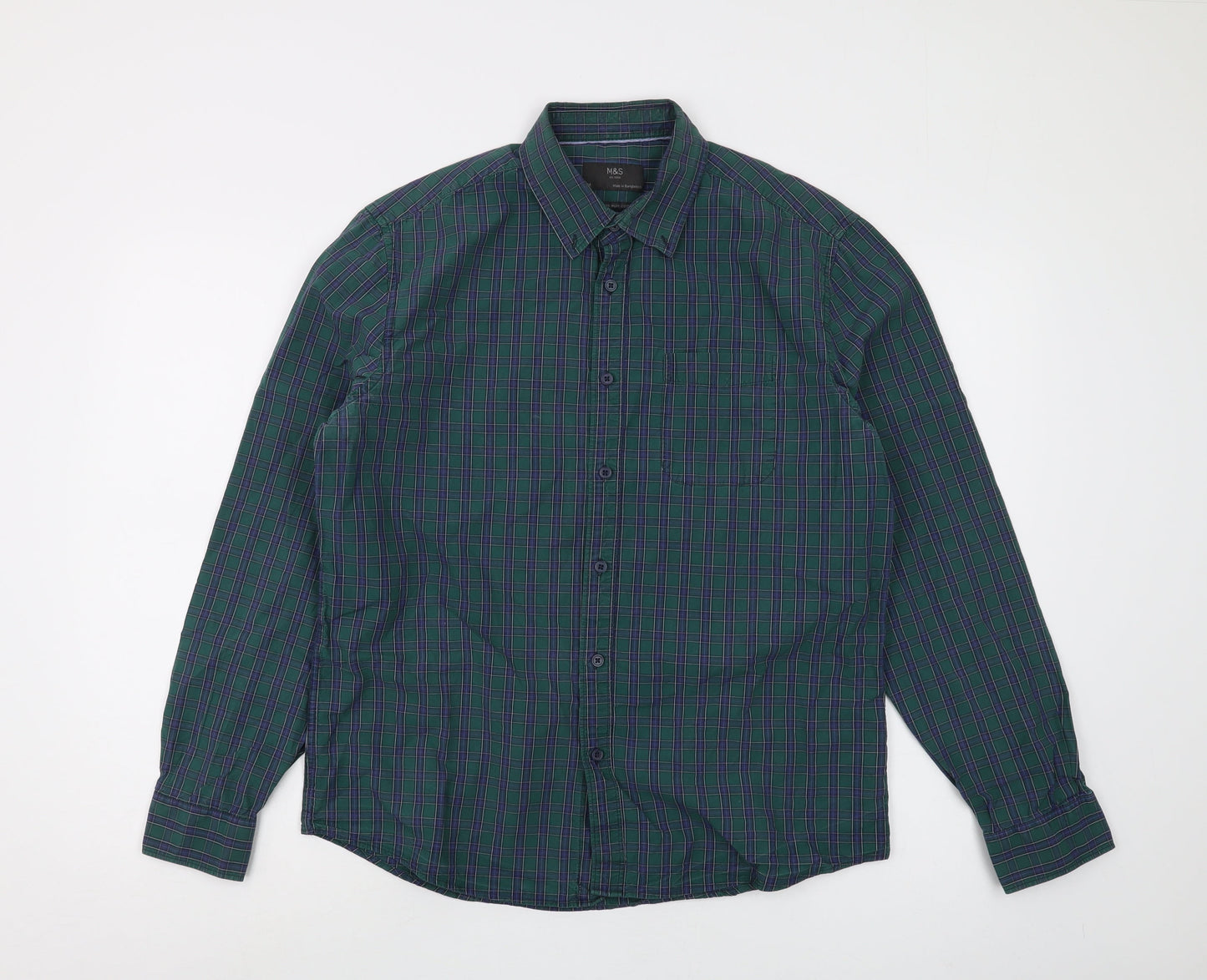 Marks and Spencer Clothing Bundle - 5 Pack Preloved Mens Casual Shirts