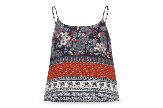 New Look Women's Multicoloured Paisley Camisole Tank