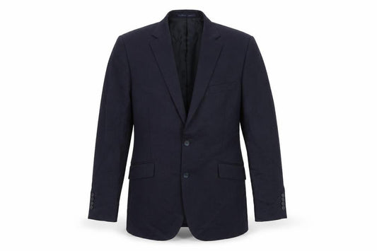 Brook Taverner Men's Black Wool Blazer 38R