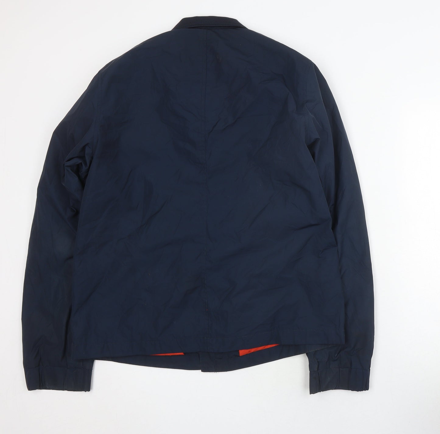 Native Youth Men's Blue Bomber Jacket XL Stand-Up Collar