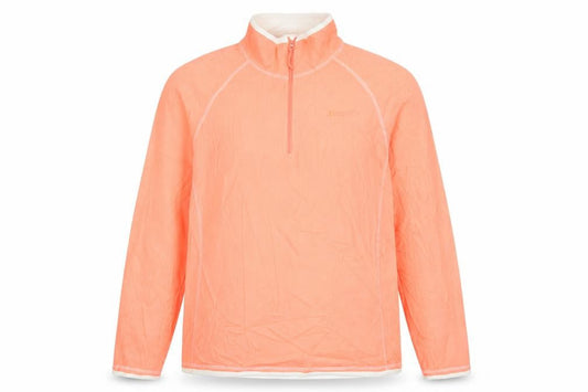 Mountain Warehouse Women's Orange Fleece Pullover Sweatshirt, Size 14