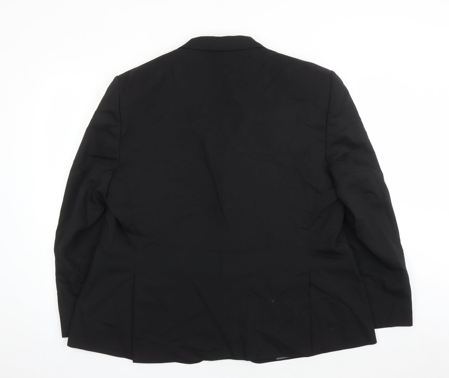 Marks and Spencer Men's Black Wool Blazer 44L