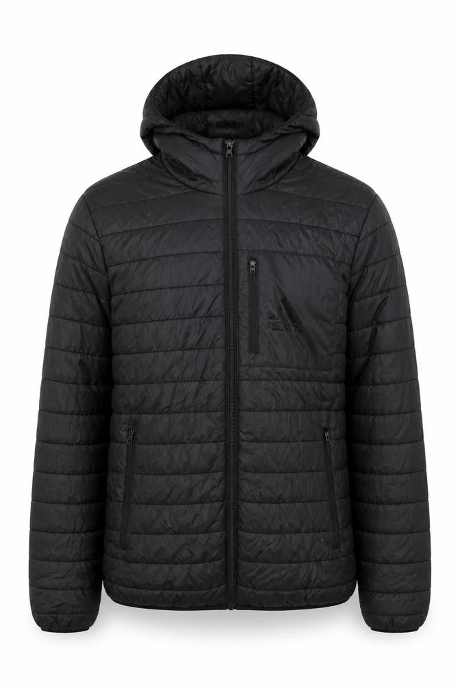 ASOS Men's Black Nylon Puffer Jacket - M