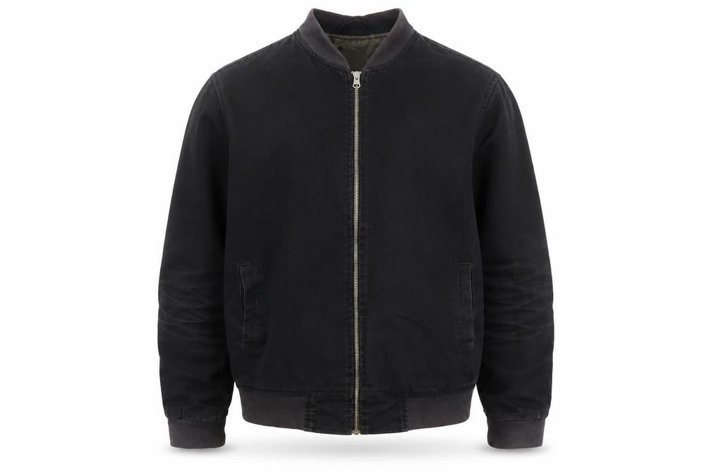 New Look Black Men's Bomber Jacket Size S Casual