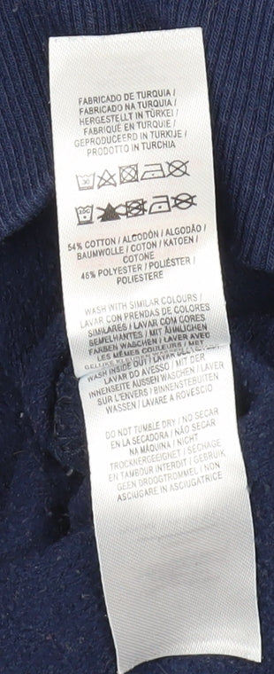 Preloved Disney Women’s Blue Jersey T-Shirt Size 10 - Label