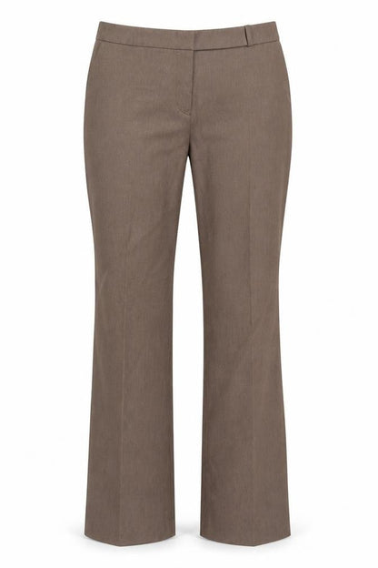 Next Women's Brown Dress Pants Size 12L Viscose Blend