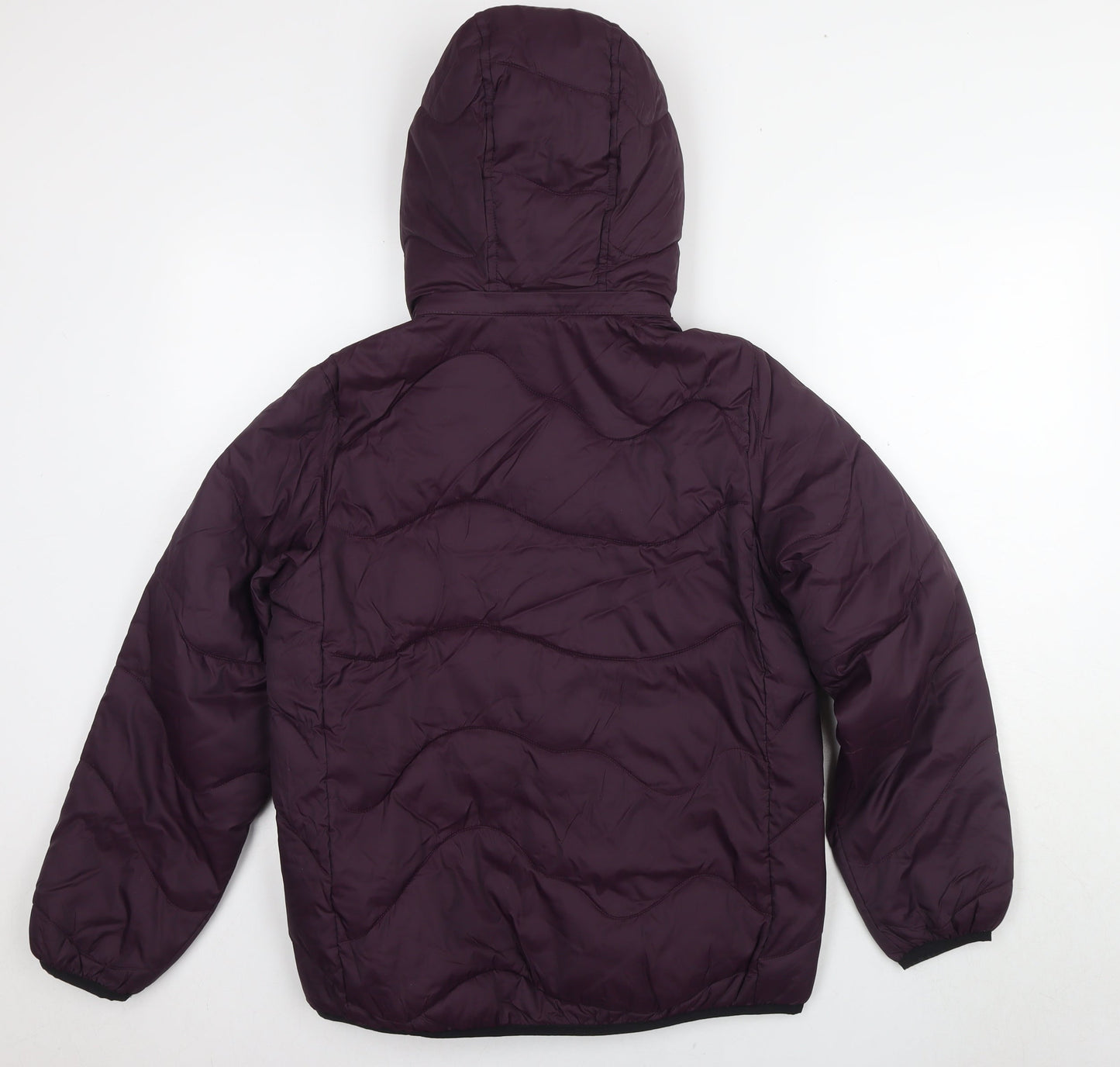 Marks and Spencer Women's Purple Puffer Jacket Size 8