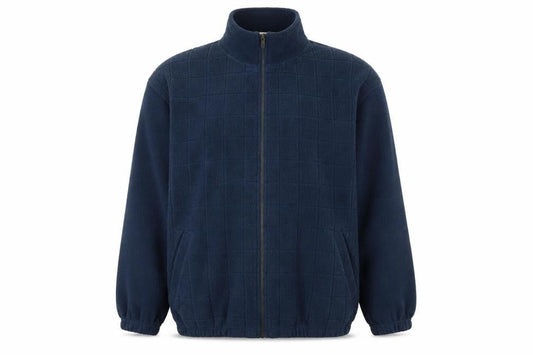 Berketer Men's Blue Fleece Jacket Large Casual