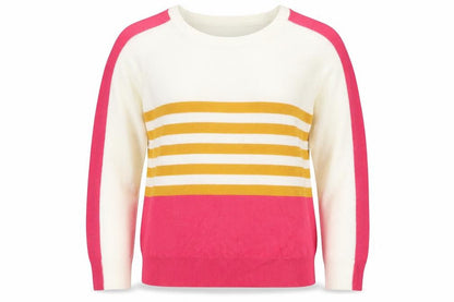 Next Women's Multicoloured Striped Jumper Size 12