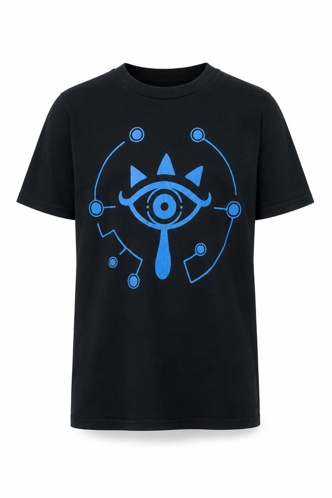 Nintendo Boys Black Graphic T-Shirt, Small, Regular Fit