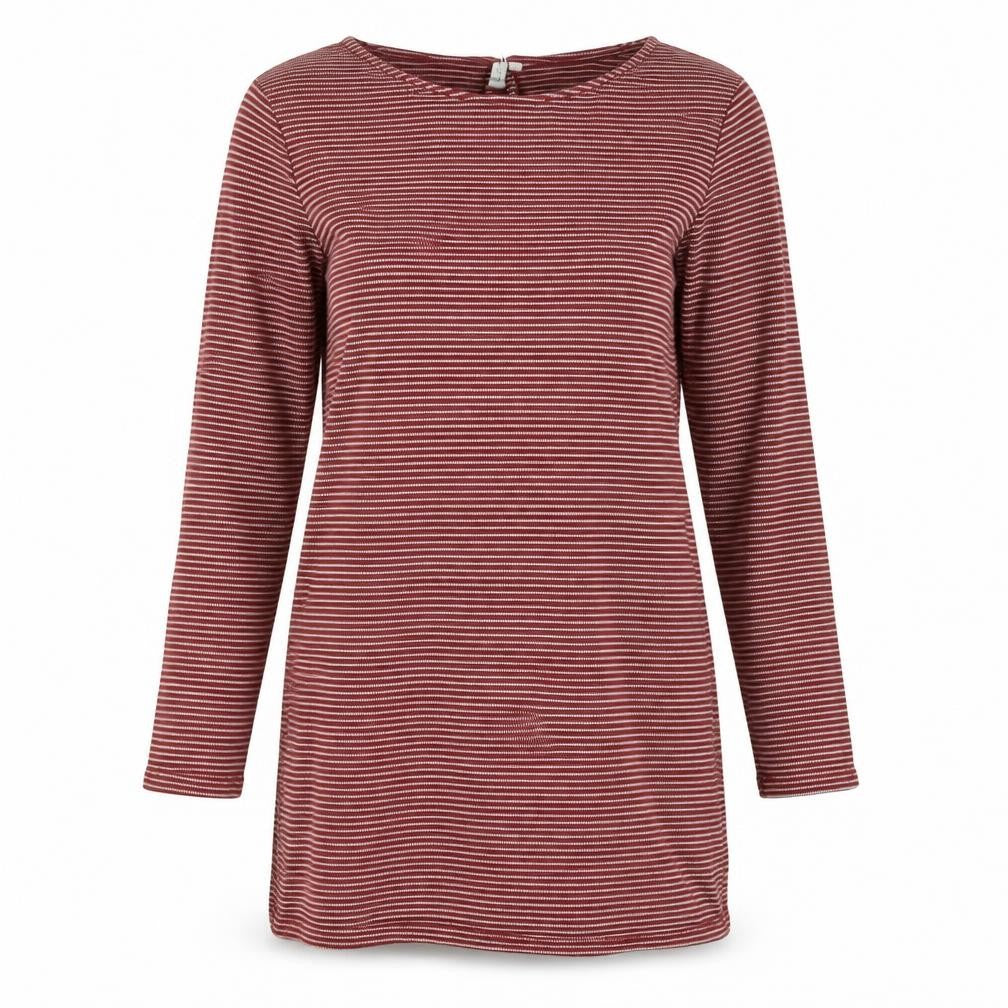Komodo Women's Red Striped Shift Dress Size 8