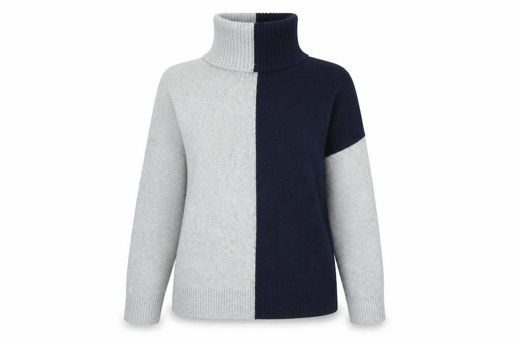 Phase Eight Women's Multicoloured Roll Neck Jumper