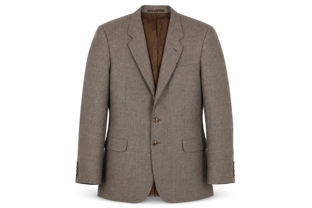 St Michael Men's Brown Blazer 40 M Single-Breasted