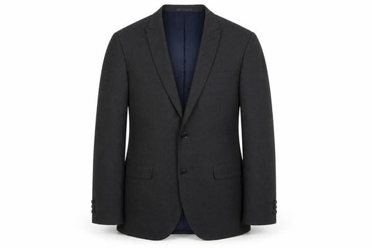 Next Men's Black Blazer, Regular Fit, Size 40R