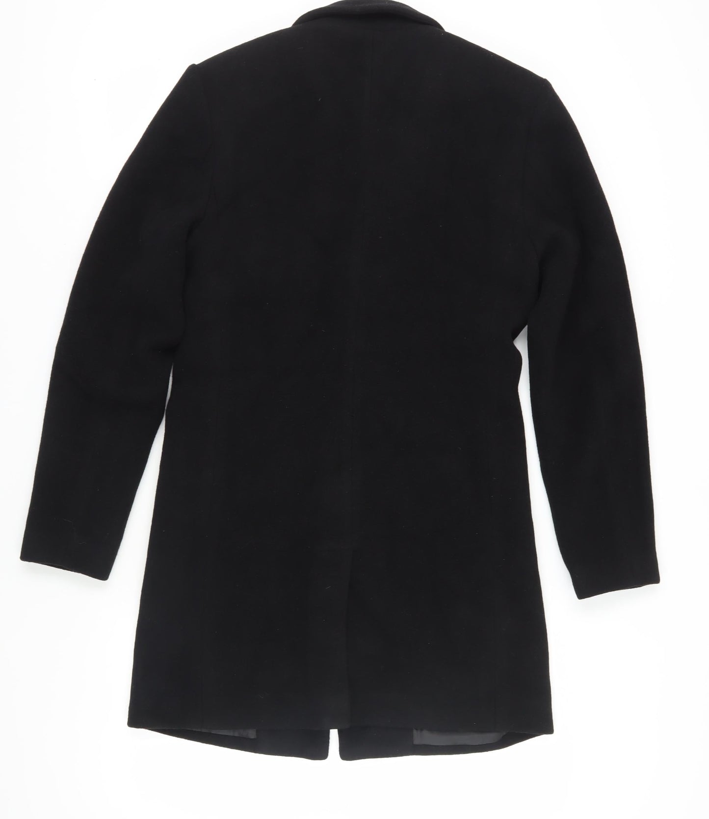 Only & Sons Men's Black Wool Overcoat Size S