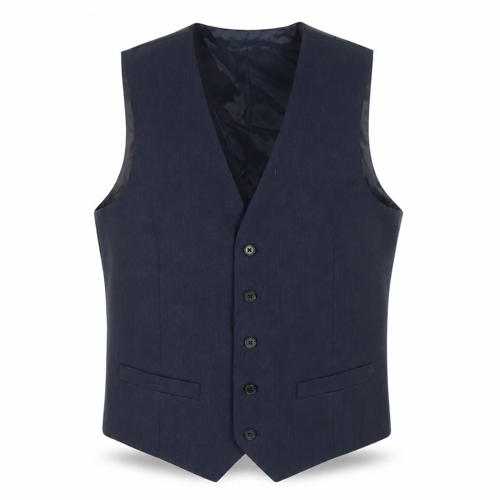 Marks & Spencer Men's Blue Waistcoat, Size 36R