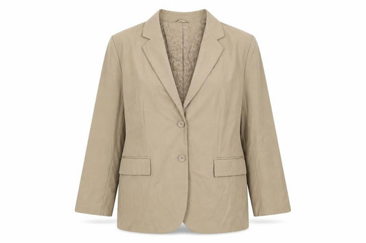 Marks & Spencer Women's Beige Suit Jacket, Size 18